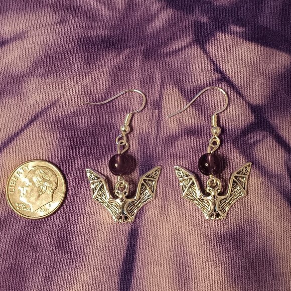 Handmade Halloween Gemstone Jewelry Set - Picture 5 of 11